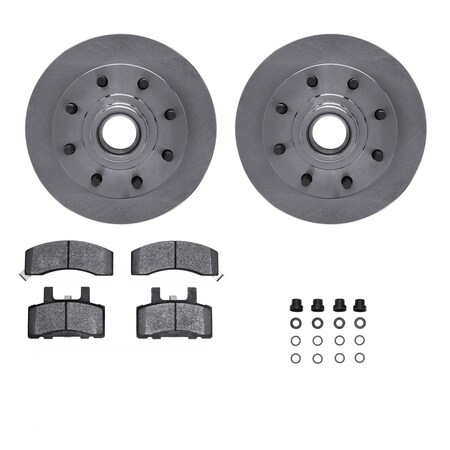 Dynamic Friction Co 6312-48028, Rotors with 3000 Series Ceramic Brake Pads includes Hardware 6312-48028